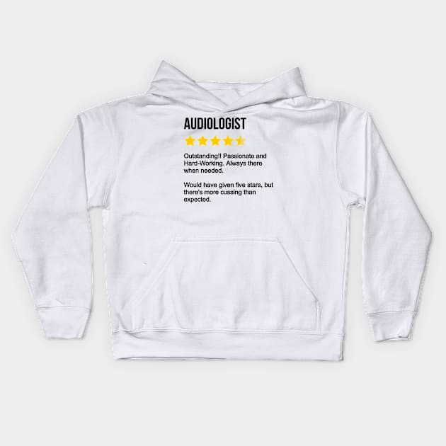 audiologist review Kids Hoodie by IndigoPine